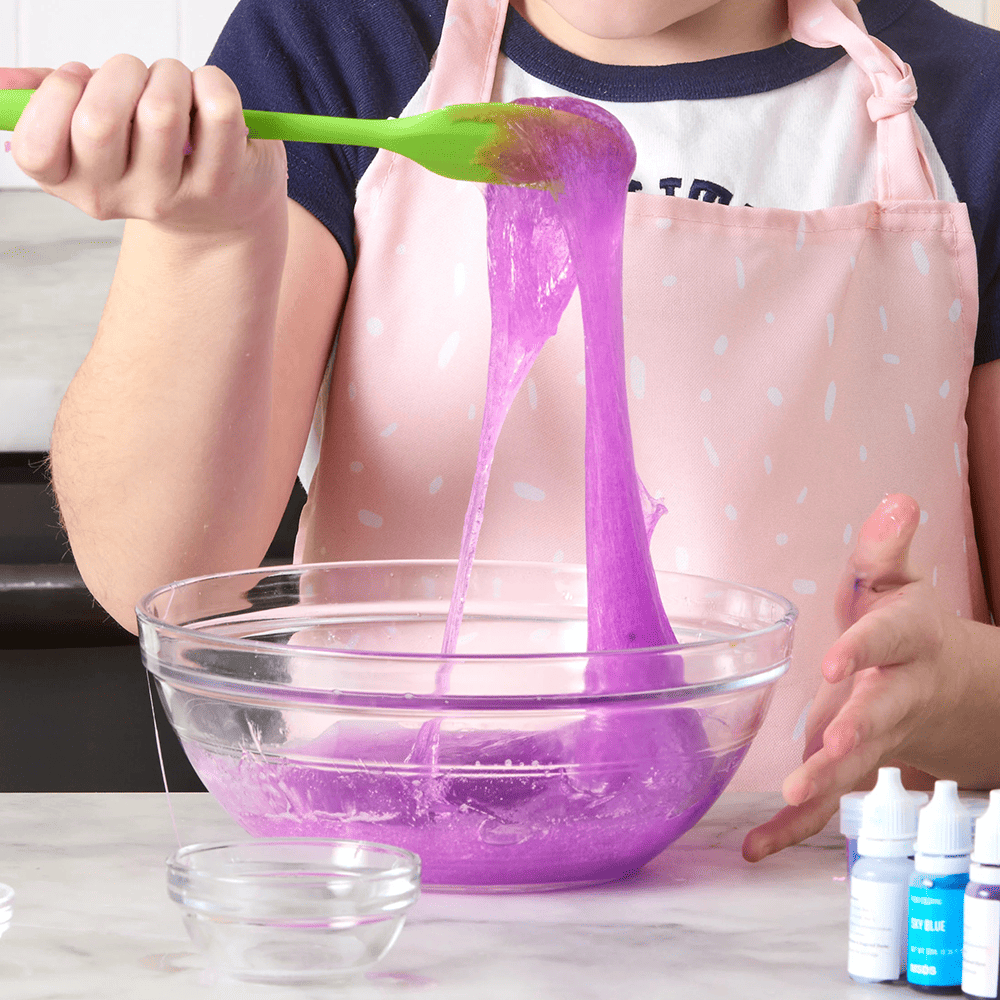 Rainbow galaxy slime creation