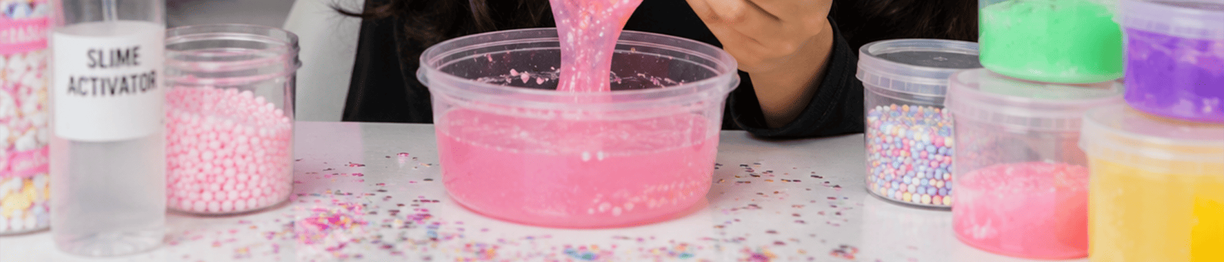 Slime Pop Lab at a community event