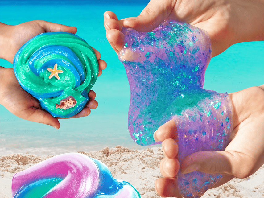 Mermaid World ocean-themed slime
