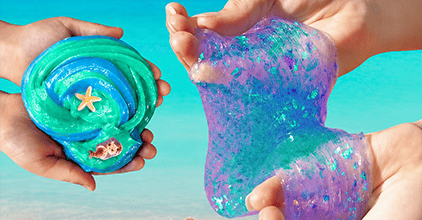 Mermaid take-home slime kit