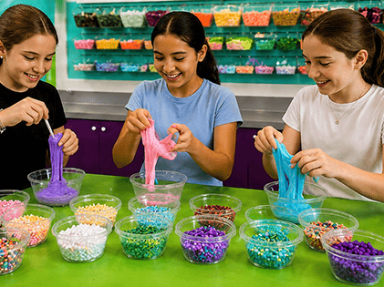 Slime experience station