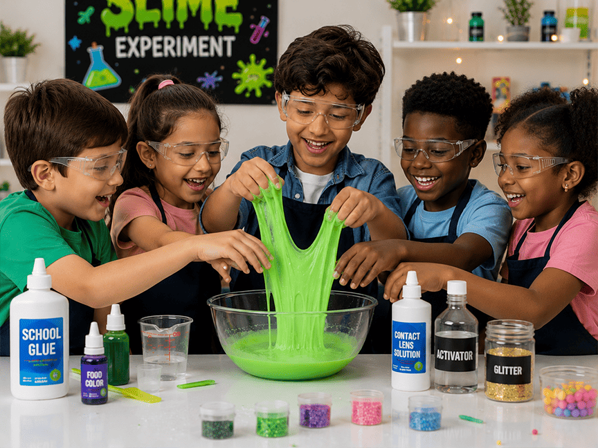 Slime Pop Lab take-home kit
